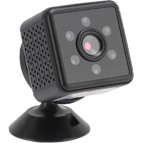 gernie Magnetic Mini Security Camera, 1080P Wireless Security Cam with Night Vision, Motion Detection, Two Way Talk, WiFi Hotspot, Portable for Home Indoor Outdoor, gernie5qxm8123pf