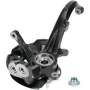 Front Right Side Steering Knuckle & Wheel Bearing Hub Assembly Compatible with Ford Fusion 06-2012, for Lincoln MKZ 07-2012, for Zephyr 06, for Mercury Milan 06-2011, Replace for 698-408, LK012