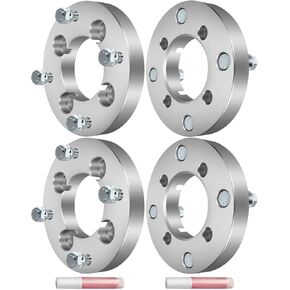 ECCPP 4PCS 4 Lug 50mm Wheel Spacers Adapters 4x110 to 4x137 10x1.25 74mm 2" for Traxter 500 2008-2015 for for DS450 1981-1986 for ATC250R 1997-2004 for eman 400