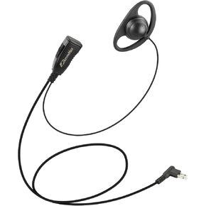 Arrowmax ASK8510C-M1 2-Wire PTT Earphone Compatible with Motorola CP200D CP100D R2 DEP450 BPR40D CP200 CP185 BPR40 Yaesu FT-65 FT-25 FT-4X/V