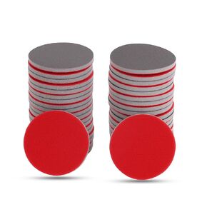 60 Pcs Sanding Disc Set,3 Inch Round Sponge Sandpaper Include 1200,2000,3000 Grits 20 Pieces Each for Polishing and Polishing of Woodworking Furniture, Metal Jade, etc
