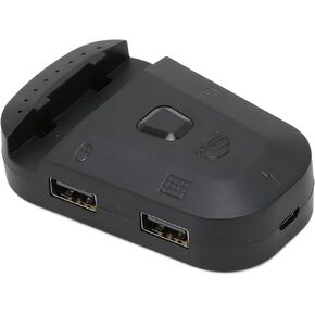 Bluetooth Keyboard Mouse Adapter, Portable Mouse Keyboard Converter Mobile Phone Tablet Gaming Adapter for Android, for iOS
