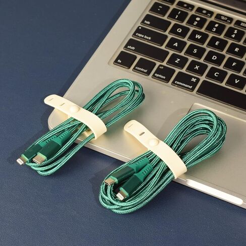 USB A to Lightning Cable 3.3FT 6.6FT, [Apple MFi Certified], Long Lightning Silicone Fast Charging Cable, Suitable for iPhone 14/14 Pro/13/12 Pro Max/12/11/X/XS/8 Plus and More（Silicone Green） in Saudi Arabia