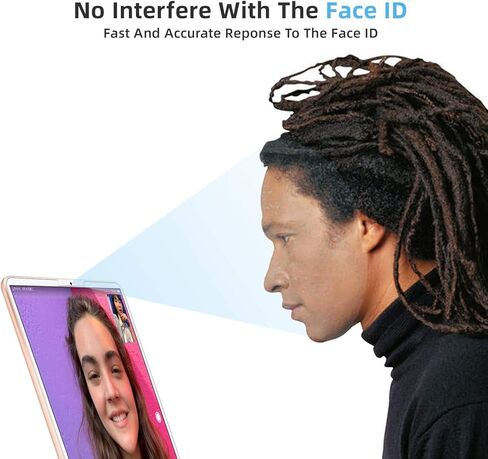 واقي شاشة ورقي من Tukellen لجهاز iPad الجيل العاشر 10.9 بوصة (2022) يبدو كتابة الرسم وكأنه على الورق، فيلم PET غير لامع مقاوم للوهج ومقاوم للخدش متوافق مع قلم Apple (عبوتان) in Saudi Arabia