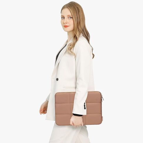 MOSISO Laptop Case 13.3 inch,13-13.3 inch Puffy Laptop Sleeve, Sand in Kuwait