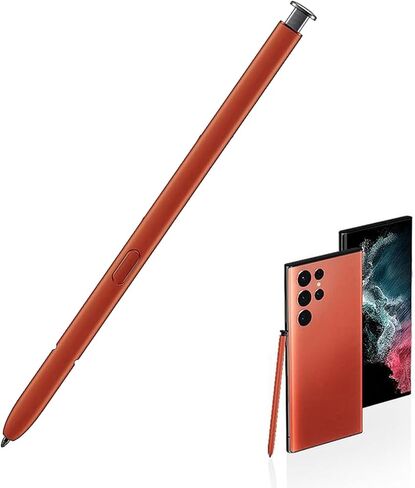 Galaxy S22 Ultra S Pen Replacement for Samsung Galaxy S22 Ultra 5G 6.8" SM-S908U All Versions Stylus Pen (WithoutBluetooth) (Burgundy) in Saudi Arabia