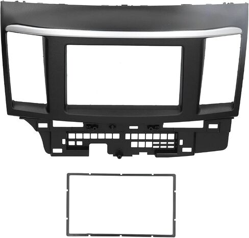 Dash Kit Car Stereo Double Din, 2DIN Dash Kit Car DVD Navigation Stereo Refitting Fascia Replacement for Lancer/Galant Fortis/Proton Inspira in Saudi Arabia