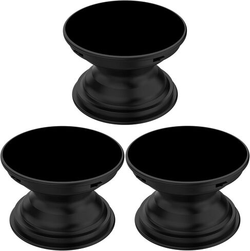 حامل الهواتف المحمولة والأجهزة اللوحية (3 عبوات) - أبيض فضي لامع in Kuwait