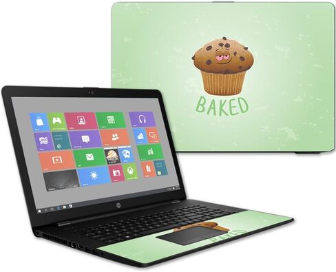 MightySkins Skin Compatible With HP 17t Laptop 17.3" (2017) - Smoke Weed | Protective, Durable, and Unique Vinyl Decal wrap cover | Easy To Apply, Remove, and Change Styles | Made in the USA in Saudi Arabia