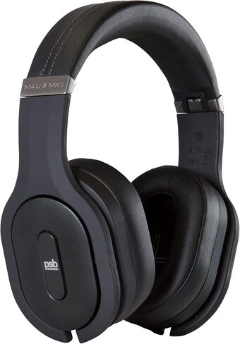 سماعات PSB M4U 8 MKII على الأذن اللاسلكية المانعة للضوضاء بلوتوث - أسود in Kuwait