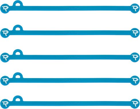 Wooden Camera Cine Magnetic Silicone Cable Ties, Cord Organizer, Set of 5 (Neon Orange, 175mm) in Saudi Arabia