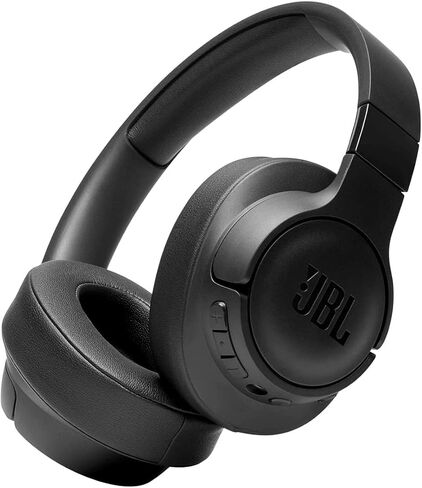 JBL Tune 760NC Over-Ear Headphones - Lightweight Headphones Wireless Bluetooth, Foldable with Active Noise Cancellation - Eco Packaging - Black in Saudi Arabia