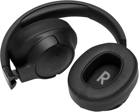 JBL Tune 760NC Over-Ear Headphones - Lightweight Headphones Wireless Bluetooth, Foldable with Active Noise Cancellation - Eco Packaging - Black in Saudi Arabia