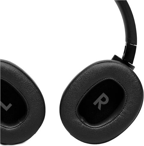 JBL Tune 760NC Over-Ear Headphones - Lightweight Headphones Wireless Bluetooth, Foldable with Active Noise Cancellation - Eco Packaging - Black in Saudi Arabia