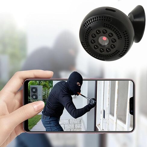 كاميرا Sanpyl Mini 1080P NightMotion Detection Remote Control مع حجم صغير لأمن المنزل in Saudi Arabia