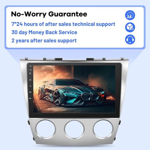 EKAT [2+64G] Car Radio for Toyota Camry 2006 2007 2008 2009 2010 2011 ((for Manual A/C)), 10.1 inch Android 13 Touch Screen Camry Stereo, Carplay/Android Auto/EQ Audio/SWC/Bluetooth/Mirror Link in Saudi Arabia
