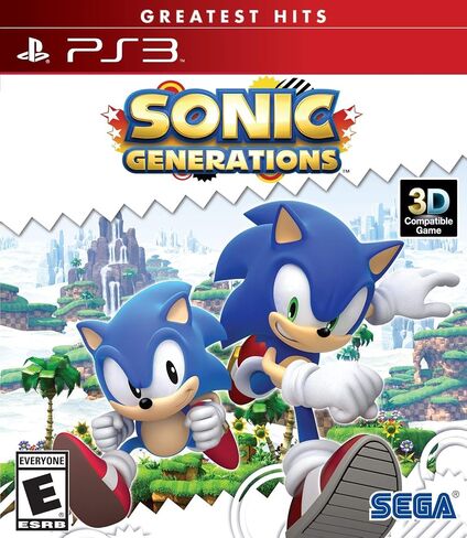 Sonic Generations (Greatest Hits) - بلاي ستيشن 3 (متجدد) in Saudi Arabia