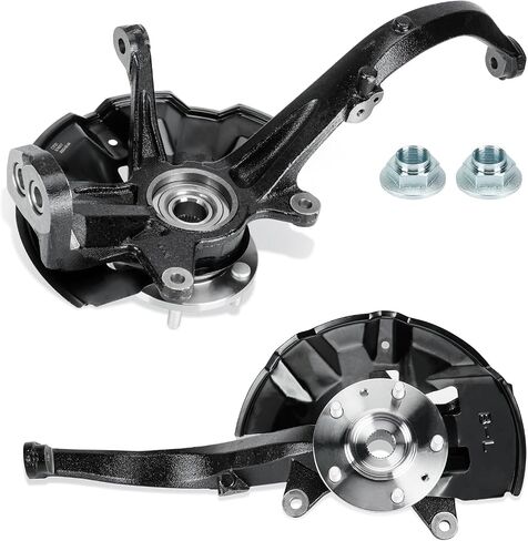 Front Right Side Steering Knuckle & Wheel Bearing Hub Assembly Compatible with Ford Fusion 06-2012, for Lincoln MKZ 07-2012, for Zephyr 06, for Mercury Milan 06-2011, Replace for 698-408, LK012 in Kuwait