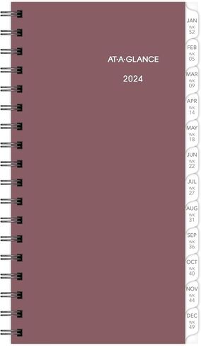 AT-A-GLANCE 2025 Planner Refill, Weekly, 3-3/4" x 6-3/4", Portable Size, Loose-Leaf (063-285Y) in Saudi Arabia