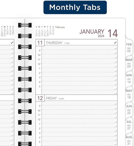 AT-A-GLANCE 2025 Planner Refill, Weekly, 3-3/4" x 6-3/4", Portable Size, Loose-Leaf (063-285Y) in Saudi Arabia