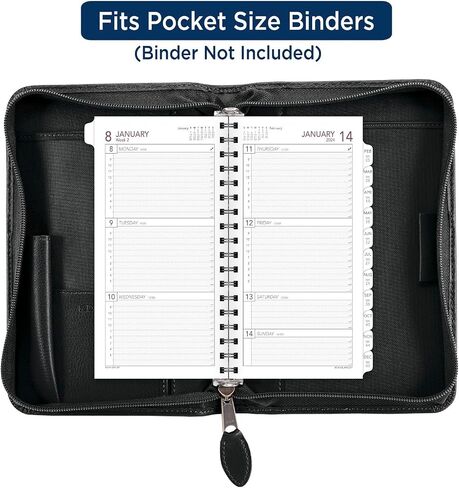 AT-A-GLANCE 2025 Planner Refill, Weekly, 3-3/4" x 6-3/4", Portable Size, Loose-Leaf (063-285Y) in Saudi Arabia