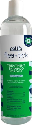 Pet Life Unlimited Natural Flea & Tick Daily Spray for Dogs | Continuous Mist | Made in USA | 10 Ounce in Saudi Arabia