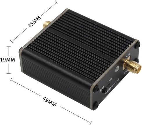 GOOZEEZZOO تحويل مكبر للصوت عالي المقاومة لهوائي دونات تلسكوب هوائي سوط هوائي قضيب مغناطيسي لجهاز استقبال راديو SDR اللاسلكي 800 مللي أمبير في الساعة in Kuwait