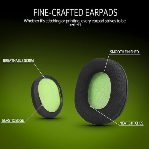 Krone Kalpasmos Cooling-Gel Replacement Earpads - Instant-Chill Cushions for Turtle Beach Stealth 700/600/520 and Audio Technica ATH-M50X/M40X/M30X & More in Kuwait
