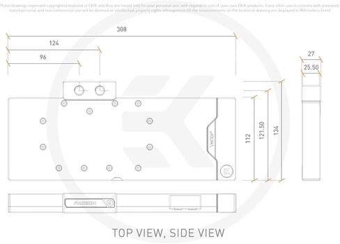 EKWB EK QuanVec² RX 7900 XTX D-RGB Ni+Ac 3831109902707 in Kuwait