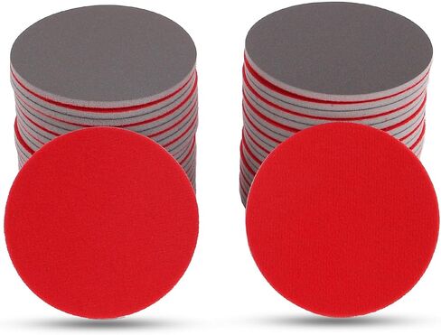 60 Pcs Sanding Disc Set,3 Inch Round Sponge Sandpaper Include 1200,2000,3000 Grits 20 Pieces Each for Polishing and Polishing of Woodworking Furniture, Metal Jade, etc in Saudi Arabia