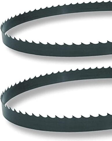 2 Pack - 93.5 X 1/4 X 14 TPI Flex Back Bandsaw Blades - Made in USA - Designed to Cut Wood, Plastic, Cork, Composition Board, Non-Ferrous Metal, Low Alloy Steel in Saudi Arabia