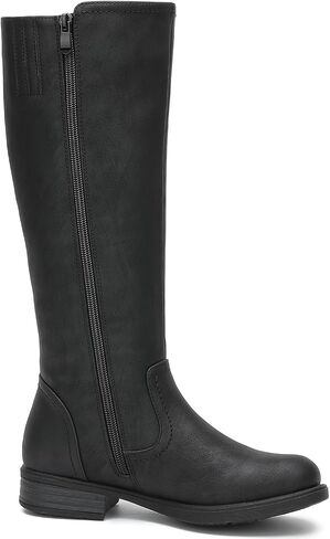 GLOBALWIN Women's Knee High Boots Horseback Riding Tall Boots For Women With Low Heel Comforable For Walking in Kuwait