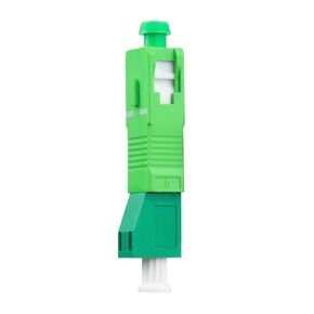 Xunsomten- 8PC Single Mode 9/125um SC/APC Male to LC/APC Female Hybrid Optic Optical Fiber Adapter Simplex Converter