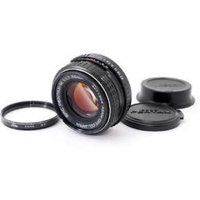 Pentax SMC 50mm F1.7 Manual Focus MF Lens for Pentax K Mount SLR DSLR Cameras (Renewed)