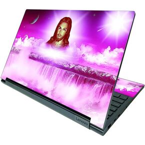 MightySkins Skin Compatible with Lenovo Yoga C940 15" (2020) - Through Christ | Protective, Durable, and Unique Vinyl Decal wrap Cover | Easy to Apply, Remove, and Change Styles | Made in The USA