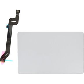 Willhom Trackpad Touchpad with Trackpad IPD Flex Cable 821-02250-A Replacement for MacBook Pro 16" Retina Late 2019 (A2141) (Silver)