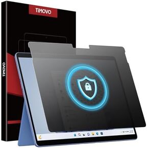 عبوة واحدة من واقي شاشة الخصوصية TiMOVO لجهاز Microsoft Surface Pro 11 2024/Microsoft Surface Pro 9/Surface Pro 10/Surface Pro 8/Surface Pro X 13 بوصة، زجاج مقسى مضاد للتجسس، صلابة 9H، خالية من الفقاعات in Kuwait