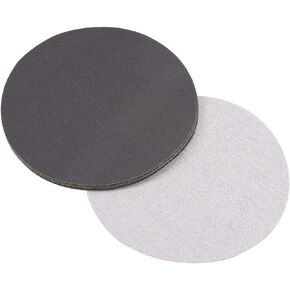uxcell 5 Inch Wet Dry Sanding Discs 400 Grit Hook and Loop Sanding Disc Silicon Carbide Sandpaper 5pcs