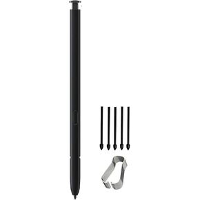 S24 Ultra Stylus Pen (WithBluetooth) Replacement for Samsung Galaxy S24 Ultra 5G All Versions Touch Pen +Tips/Nibs. (Titanium Gray/S24 Ultra)