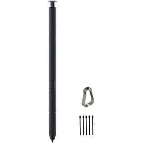 S24 Ultra Stylus Pen (WithBluetooth) Replacement for Samsung Galaxy S24 Ultra 5G All Versions Touch Pen +Tips/Nibs. (Titanium Gray/S24 Ultra)