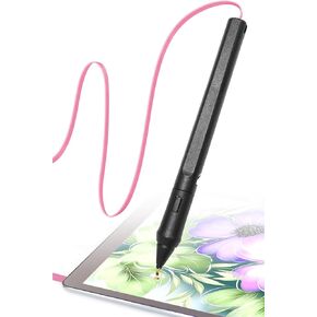 قلم ذكي حساس للضغط مع ميزة رفض راحة اليد وزر الاختصار. بطارية أقل. متوافق مع أجهزة Apple iPad/iPhone/Android/Switch/Chromebook (أزرق) in Kuwait