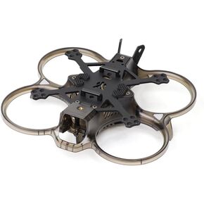 HGLRC 2inch Cinewhoop FPV Drone Frame for FPV Cinewhoop Racing Drone Quadcopters (Black)