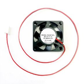 Cooling 30mm Case PC Fan for 30mm x 30mm x 7mm DC 12V 0.1A 3007 Brushless 2-Pin XH2.54 8300RPM