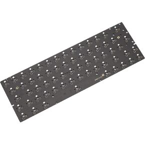 KPREPUBLIC bm60rgb bm60 iso UK EU rgb 60% gh60 hot swappable Custom Mechanical Keyboard PCB programmed qmk firmware rgb underglow type c (BM60ISO PCB Only x1)