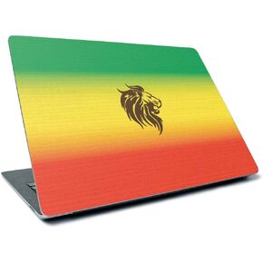 MightySkins Skin for Microsoft Surface Laptop 3 13.5" (2019) - Rasta Lion | Protective, Durable, and Unique Vinyl Decal Wrap Cover | Easy to Apply, Remove, and Change Styles | Made in The USA