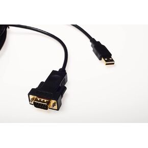 USB A to Serial RS232 DB9M FTDI Adapter