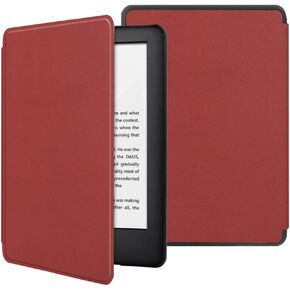 for Amazon Kindle Paperwhite 11th Generation(2021 Release) Smart Cover,Ultra Slim Folio Lightweight with Auto Sleep/Wake Up Leather Case for New Paperwhite 11th Gen 6.8" inch (Hard-Black) in Saudi Arabia
