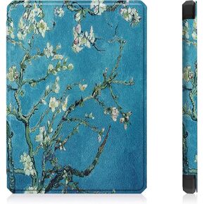 لهاتف Amazon Kindle Paperwhite الجيل الحادي عشر (إصدار 2021) غطاء ذكي، حافظة رفيعة للغاية وخفيفة الوزن مع حافظة جلدية للنوم/الاستيقاظ التلقائي لجهاز Paperwhite الجديد الجيل الحادي عشر مقاس 6.8 بوصات (أسود صلب) in Kuwait