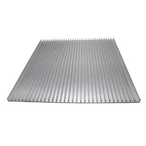 Large Aluminum Heatsink 270 x 270 x 10mm / 10.6X 10.6 x 0.39 inch Heat Sinks Cooler Cooling Radiator for LED LCD CHIP Electronic Amplifier Transistor Semiconductor Devices Heat Dissipation