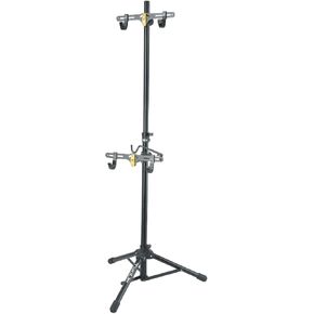 Topeak TwoUp TuneUp Bike Stand Black, L x W x H ﻿44 x 34 x 214 cm (Open) / ﻿17.3" 13.4" x 84.3"